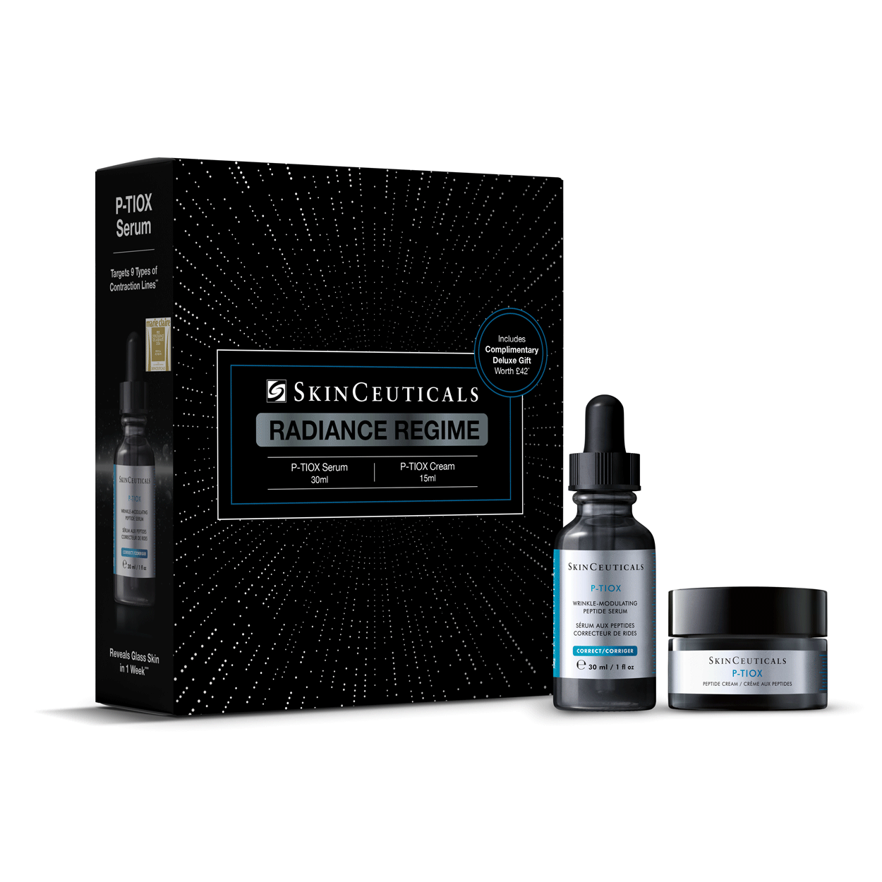 SkinCeuticals Radiance Regime Gift Set - P-TIOX Serum 30ml + P-TIOX Cream 15ml
