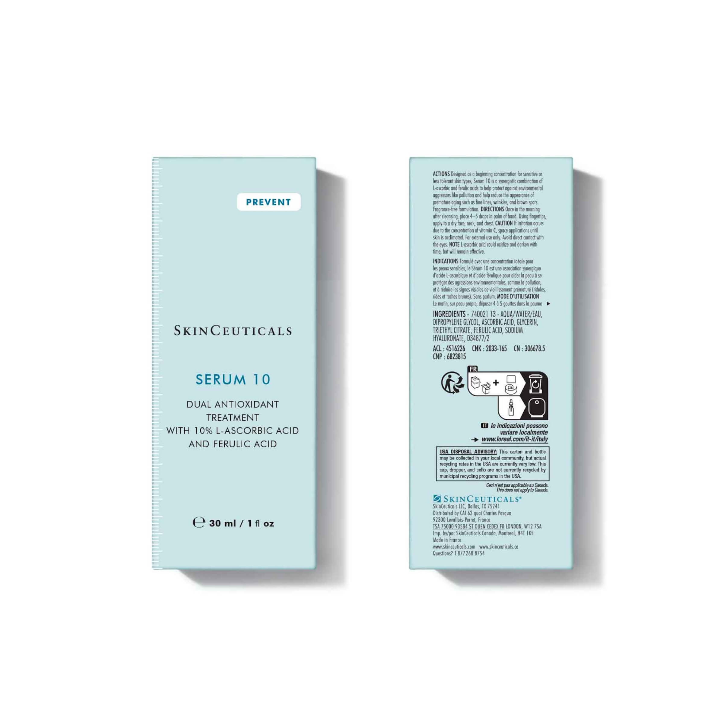 SkinCeuticals Serum 10 - 30ml Vitamin C Antioxidant